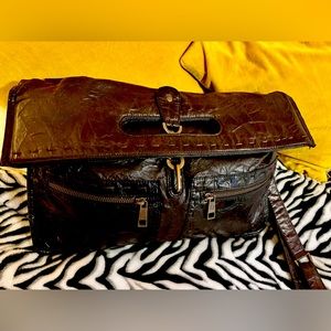 Matt and Nat vintage bag in dark chocolate